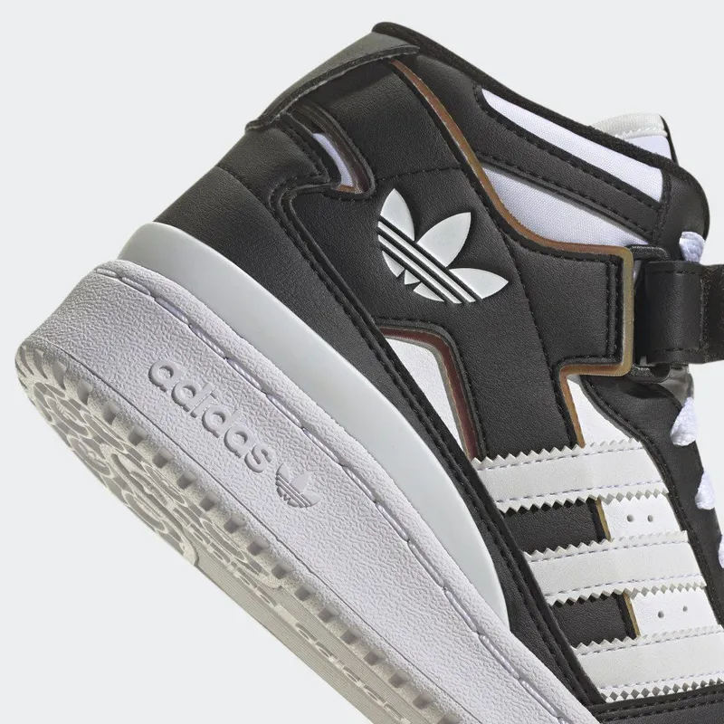 adidas Forum Mid Core Black / Cloud White / Cloud White (HQ6845)