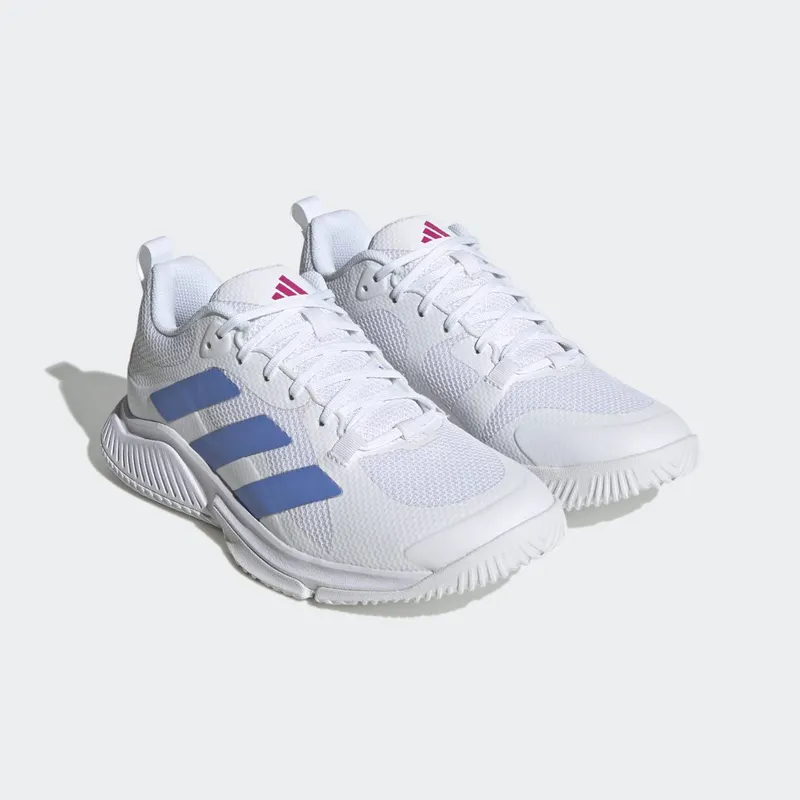 adidas Court Team Bounce 2.0 Cloud White / Blue Fusion / Lucid Fuchsia (HR1234)