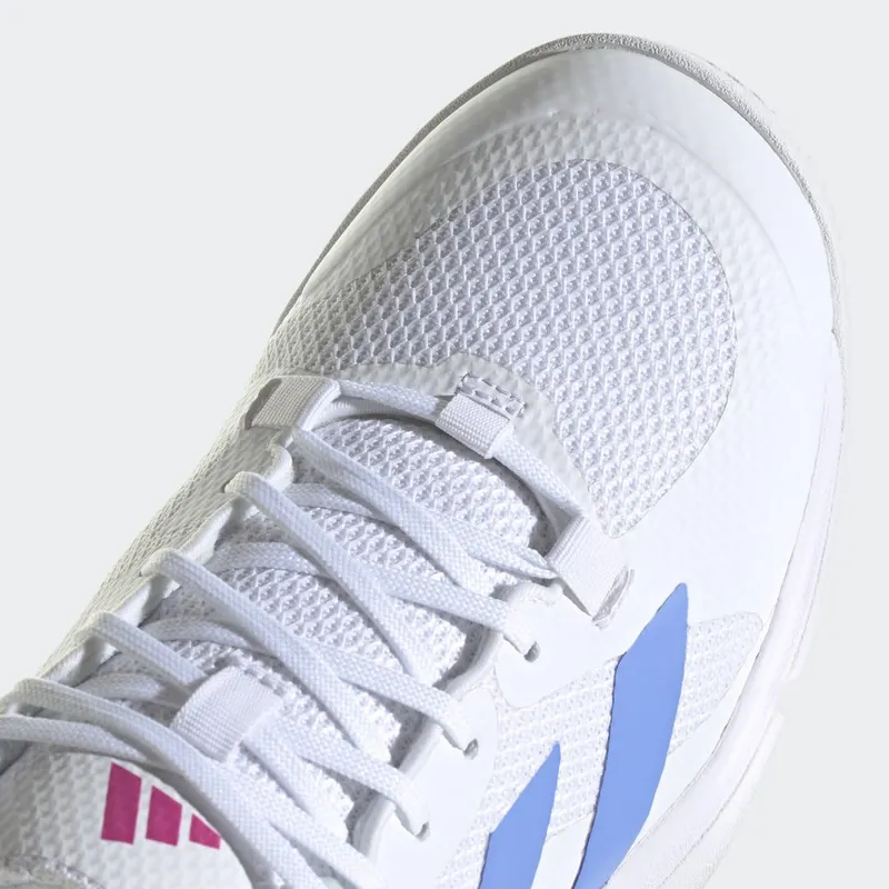 adidas Court Team Bounce 2.0 Cloud White / Blue Fusion / Lucid Fuchsia (HR1234)