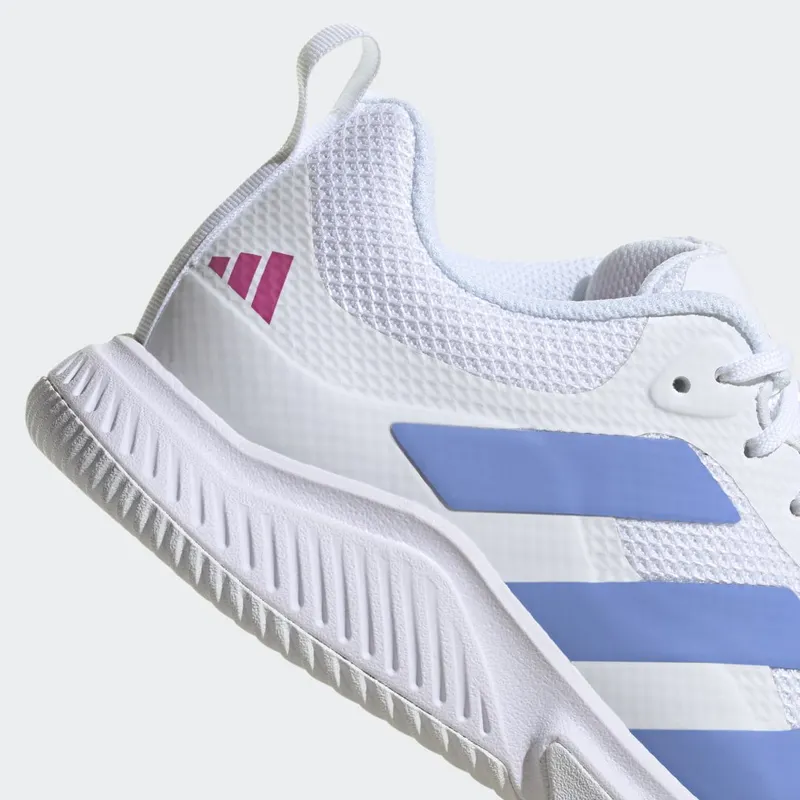 adidas Court Team Bounce 2.0 Cloud White / Blue Fusion / Lucid Fuchsia (HR1234)