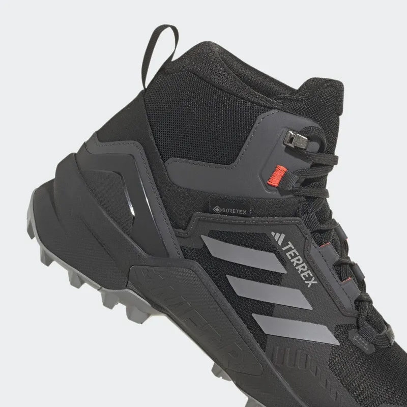 adidas Terrex Swift R3 Mid GORE-TEX Hiking Core Black / Grey Three / Solar Red (HR1308)