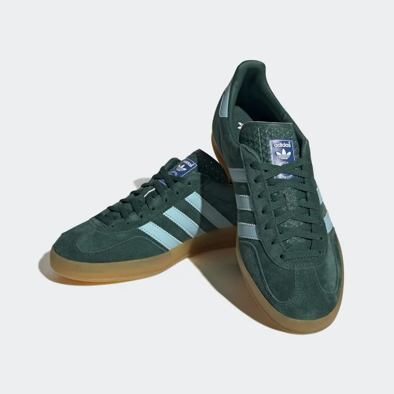 adidas Gazelle Indoor Collegiate Green / Hazy Sky / Victory Gold (IG9979)