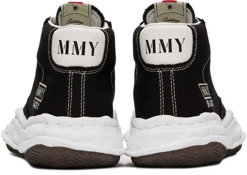Miharayasuhiro Black Blakey OG High Sneakers (A08FW736)
