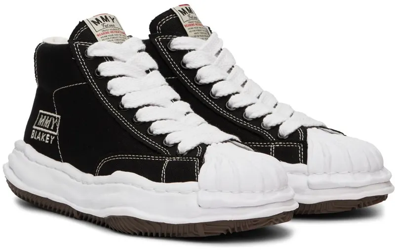 Miharayasuhiro Black Blakey OG High Sneakers (A08FW736)