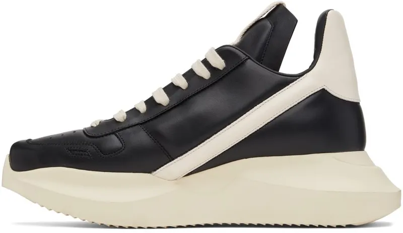 Rick Owens Black Geth Sneakers (RU02B2814 LPO)