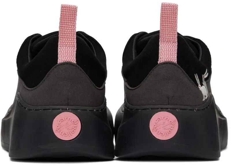 Carne Bollente Black Road Strip Sneakers (FCBLUCLSK790A8)