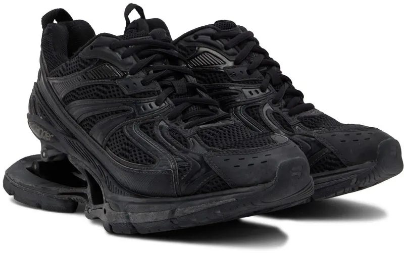Balenciaga Black X-Pander Sneakers (653871-W2RA2-1000)