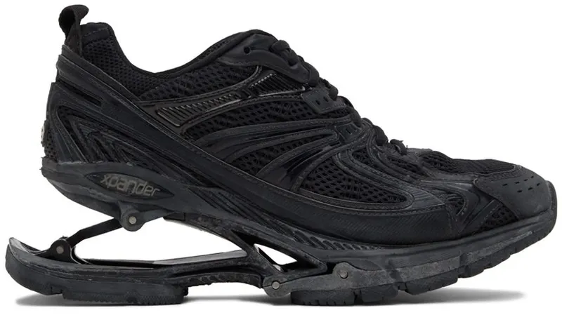 Balenciaga Black X-Pander Sneakers (653871-W2RA2-1000)