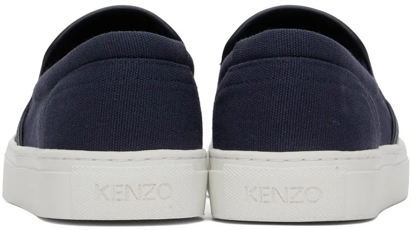 Kenzo Navy Kenzo Paris Tiger K-Skate Sneakers (FC55SN100F71)