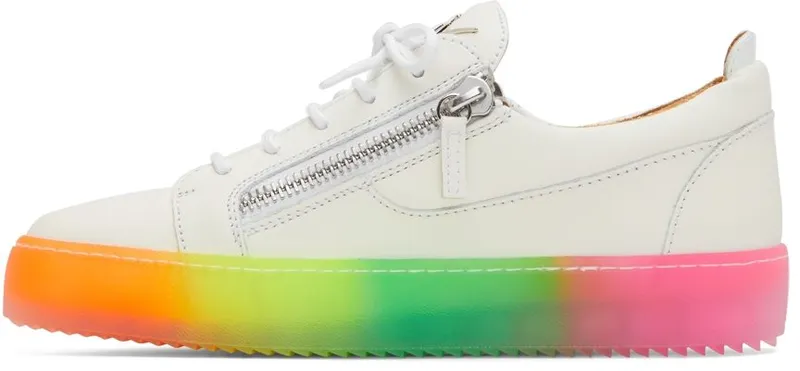 Giuseppe Zanotti White Frankie Sneakers (RU20007-92908)