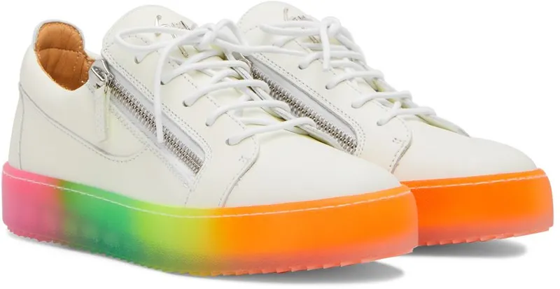 Giuseppe Zanotti White Frankie Sneakers (RU20007-92908)