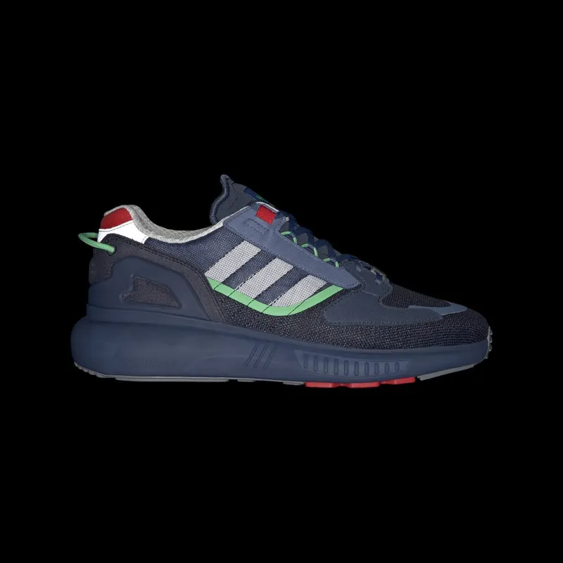 adidas ZX 5K BOOST GREEN / Crew Navy / Semi Screaming Green (GV7700)