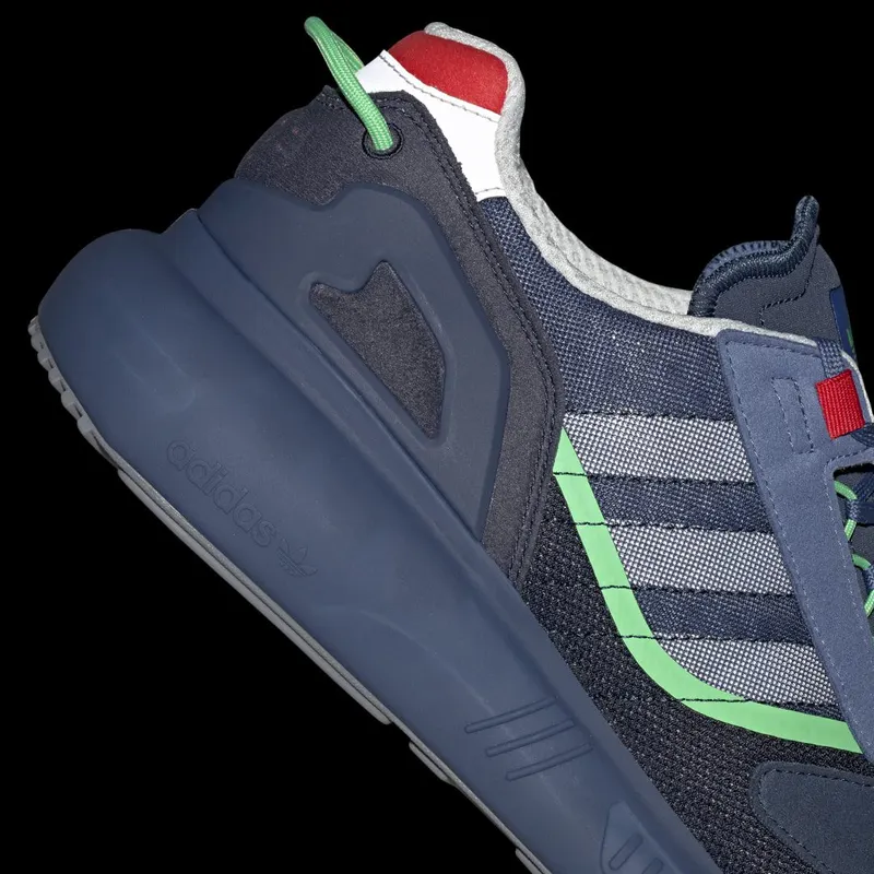 adidas ZX 5K BOOST GREEN / Crew Navy / Semi Screaming Green (GV7700)