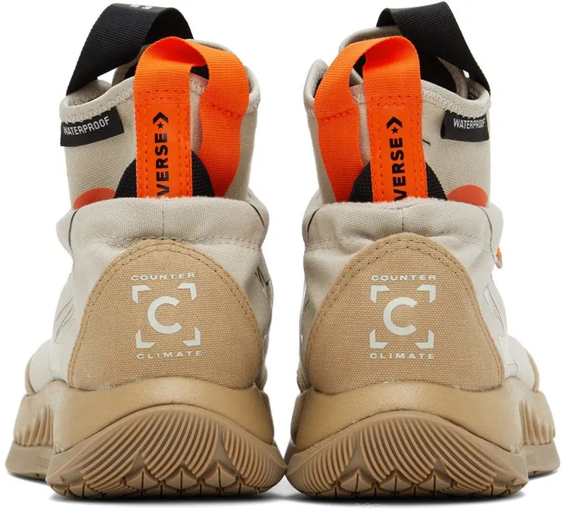 Converse Gray Utility Hi Explore Sneakers (172126C)