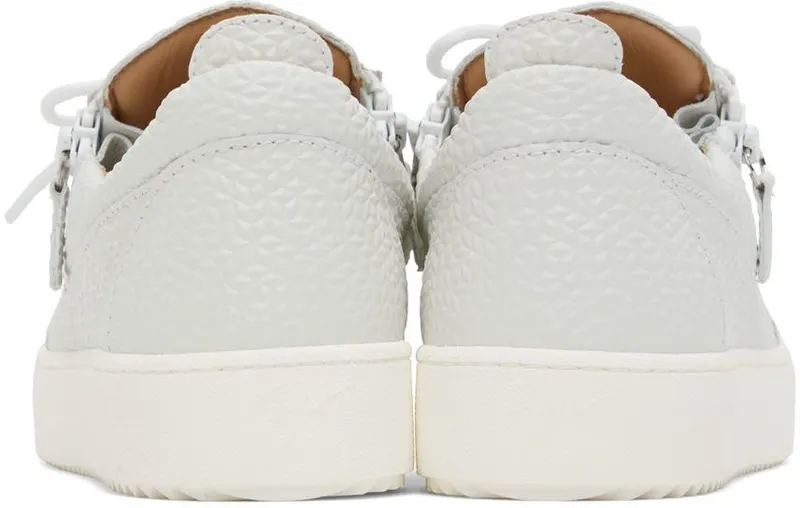 Giuseppe Zanotti White Leather Sneakers (RU20011-92940)