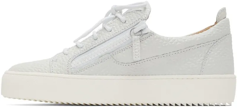 Giuseppe Zanotti White Leather Sneakers (RU20011-92940)