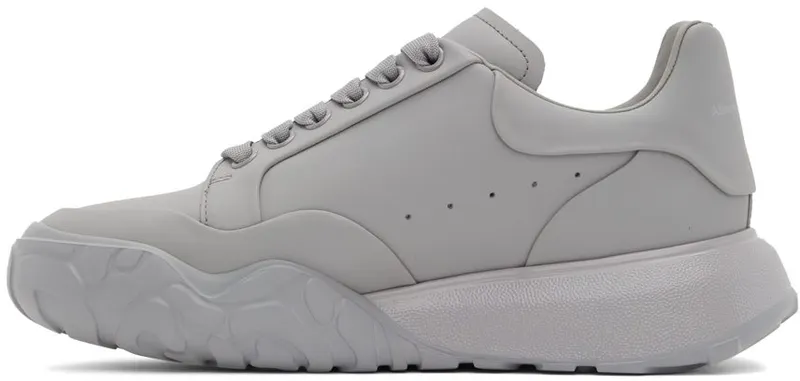 Alexander McQueen Gray New Court Sneakers (705182WICD3)