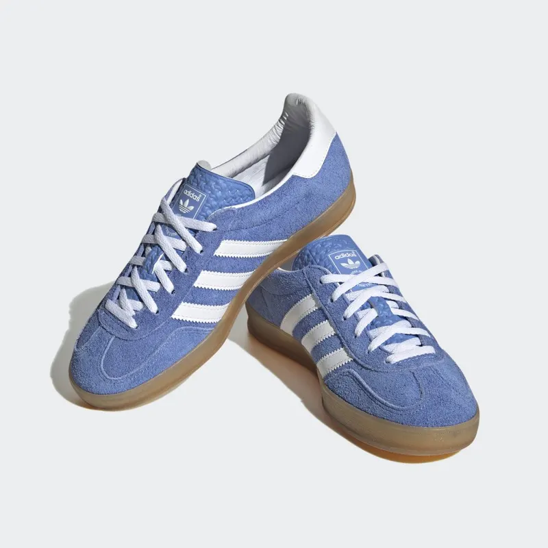 adidas Gazelle Indoor Blue Fusion / Cloud White / Gold Metallic (HQ8717)