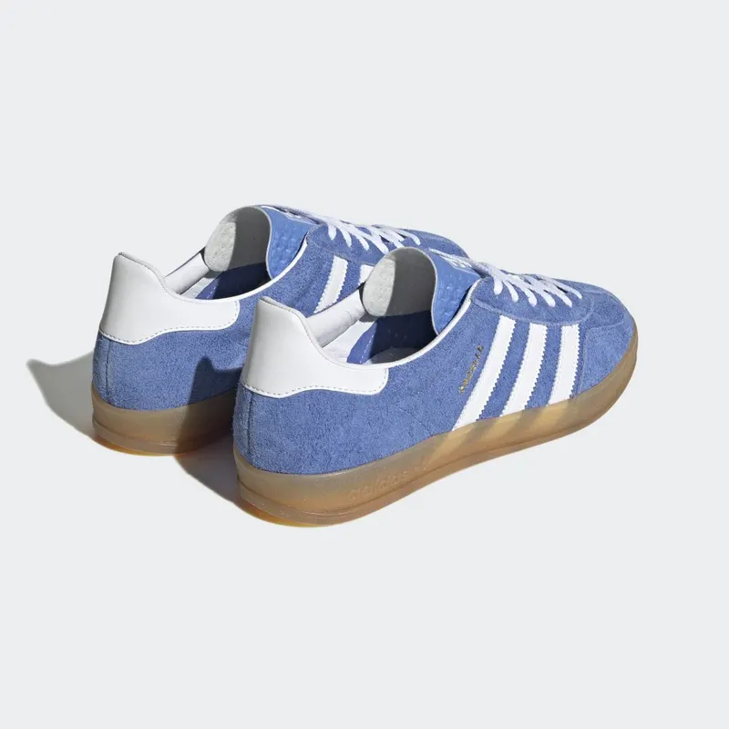 adidas Gazelle Indoor Blue Fusion / Cloud White / Gold Metallic (HQ8717)