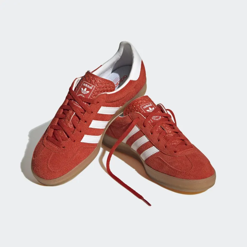 adidas Gazelle Indoor Bold Orange / Cloud White / Gum (HQ8718)
