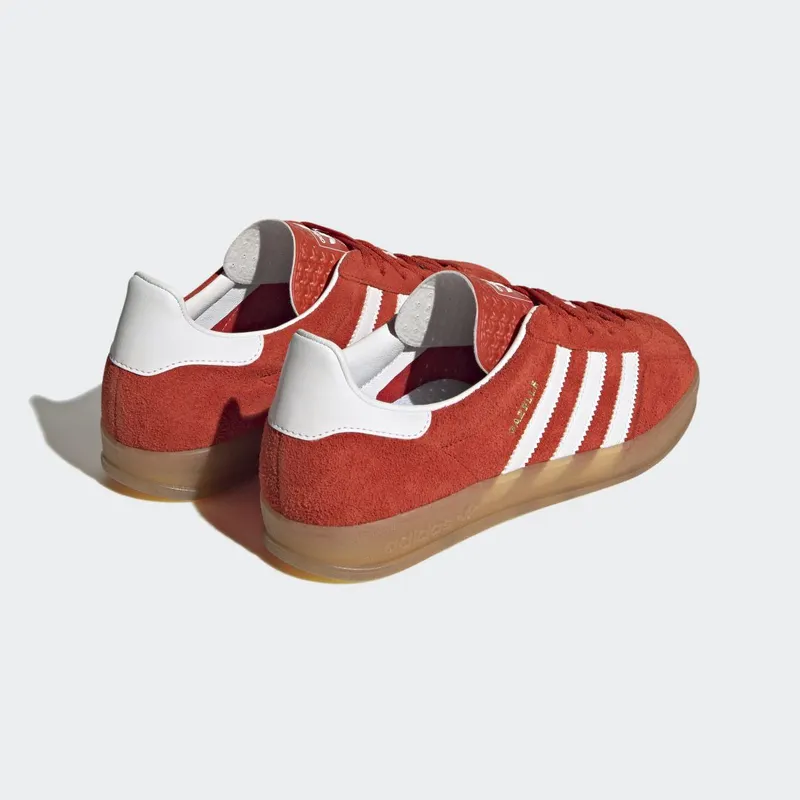 adidas Gazelle Indoor Bold Orange / Cloud White / Gum (HQ8718)