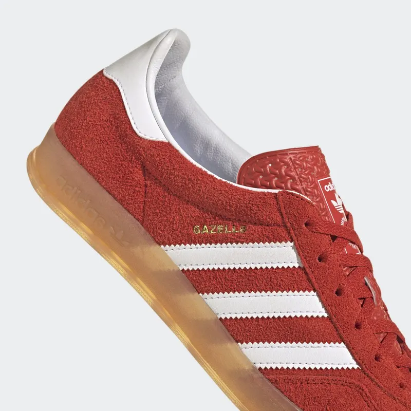 adidas Gazelle Indoor Bold Orange / Cloud White / Gum (HQ8718)