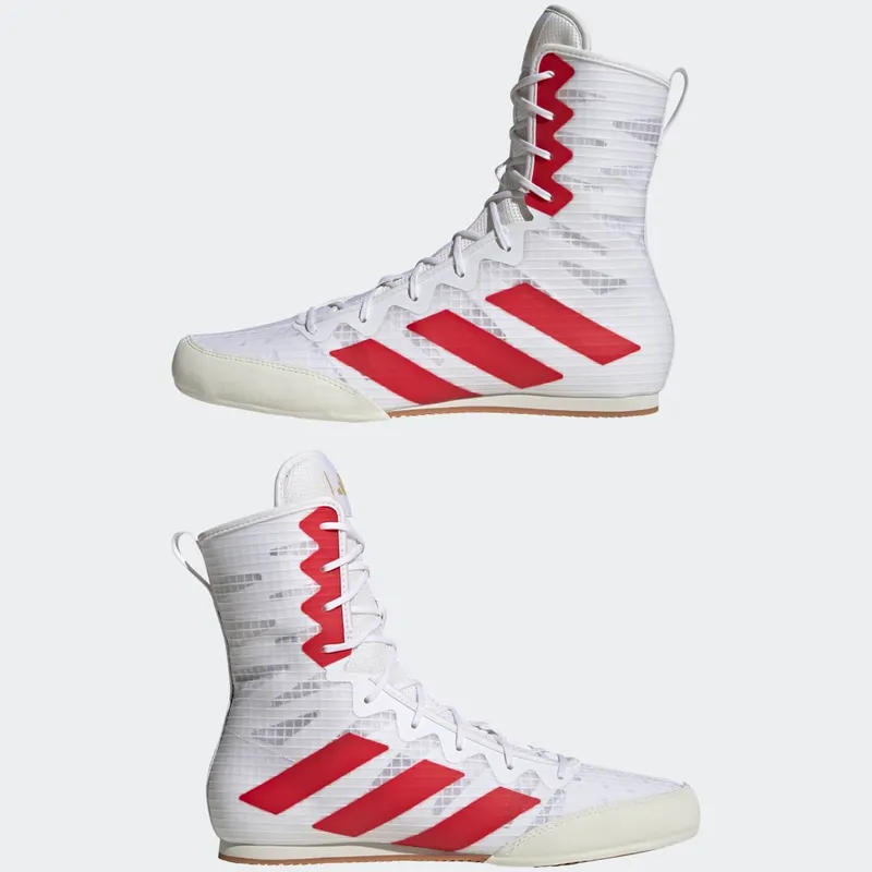 adidas Box Hog 4 Cloud White / Better Scarlet / White Tint (HP9613)
