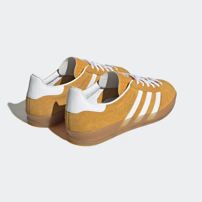 adidas Gazelle Indoor Orange Peel / Cloud White / Gold Metallic (HQ8716)