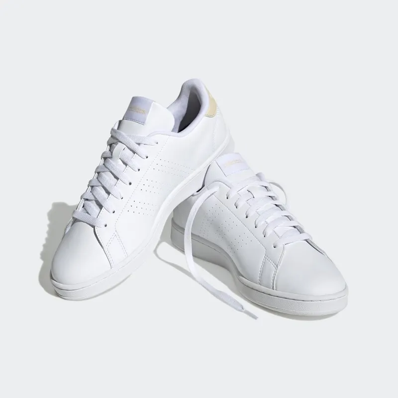 adidas Advantage Cloud White / Cloud White / Sand Strata (H06409)
