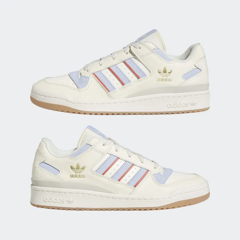 adidas Forum Low Classic Cream White / Blue Dawn / Preloved Red (FZ6267)