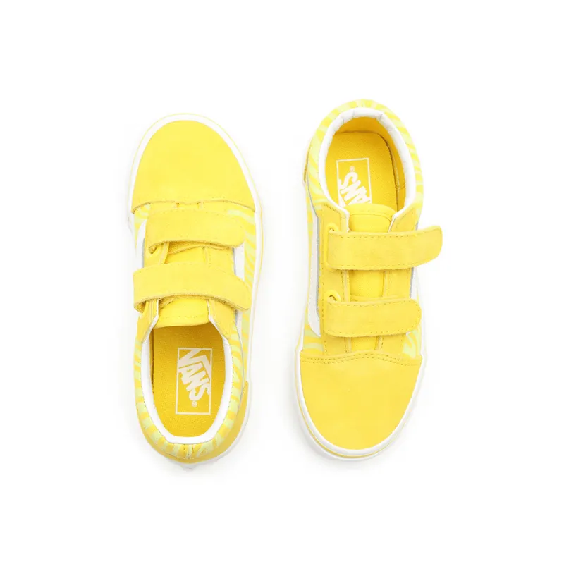 VANS Neon Animal Old Skool V Kinderschoenen Geel (VN0A4BUV33Z)