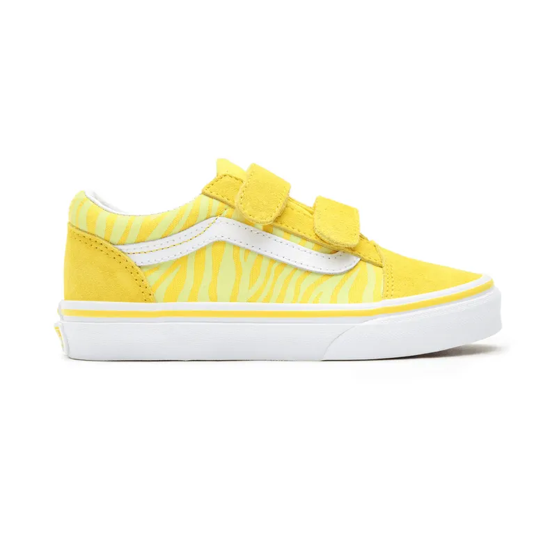 VANS Neon Animal Old Skool V Kinderschoenen Geel (VN0A4BUV33Z)