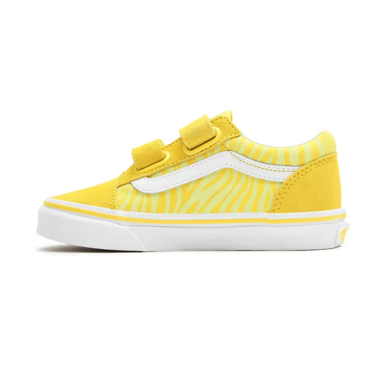 VANS Neon Animal Old Skool V Kinderschoenen Geel (VN0A4BUV33Z)