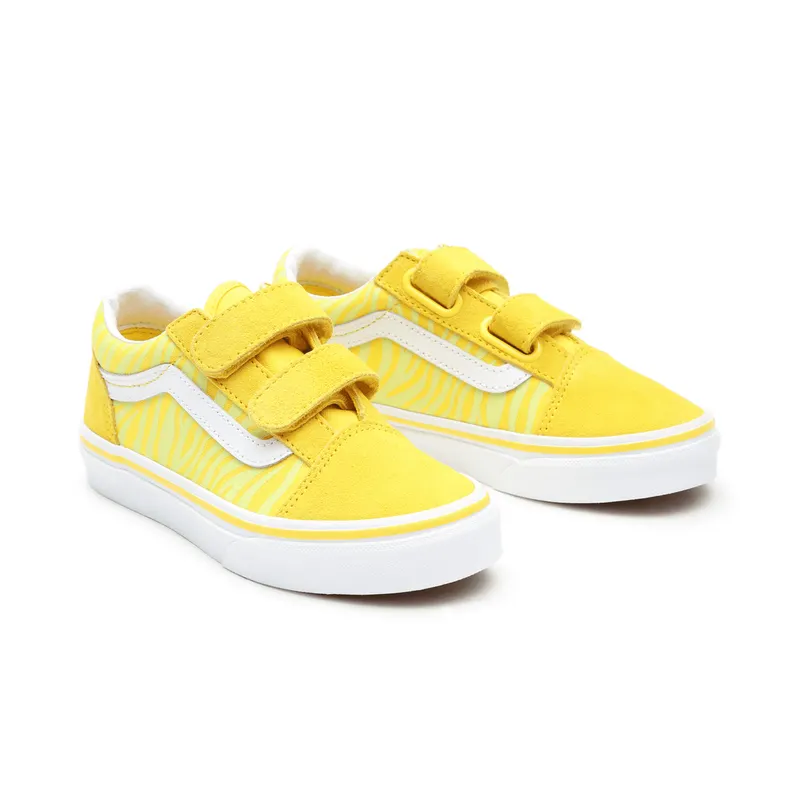 VANS Neon Animal Old Skool V Kinderschoenen Geel (VN0A4BUV33Z)