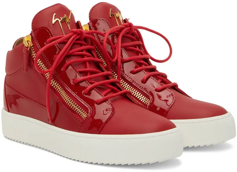 Giuseppe Zanotti Red Kriss Sneakers (RU00011-89267)