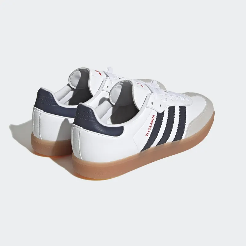 adidas The Velosamba Vegan Fietsschoenen Cloud White / Team Navy Blue 2 / Better Scarlet (HP5399)