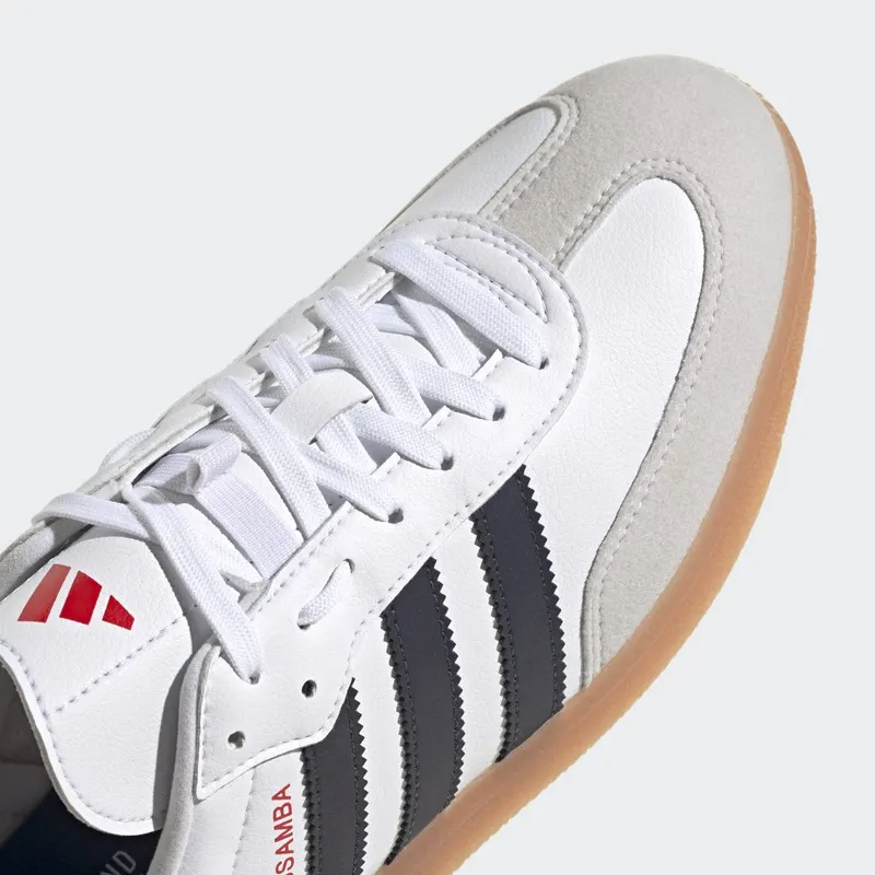 adidas The Velosamba Vegan Fietsschoenen Cloud White / Team Navy Blue 2 / Better Scarlet (HP5399)