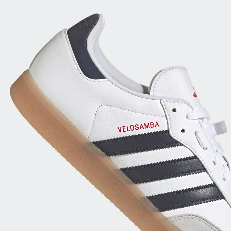 adidas The Velosamba Vegan Fietsschoenen Cloud White / Team Navy Blue 2 / Better Scarlet (HP5399)