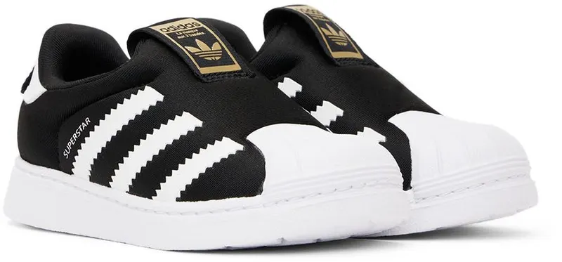 adidas Superstar 360 Core Black / Cloud White / Gold Metallic (GX3233)
