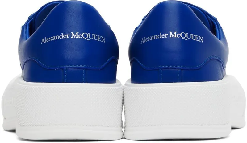 Alexander McQueen Blue Deck Plimsoll Sneakers (705201WHRU0)