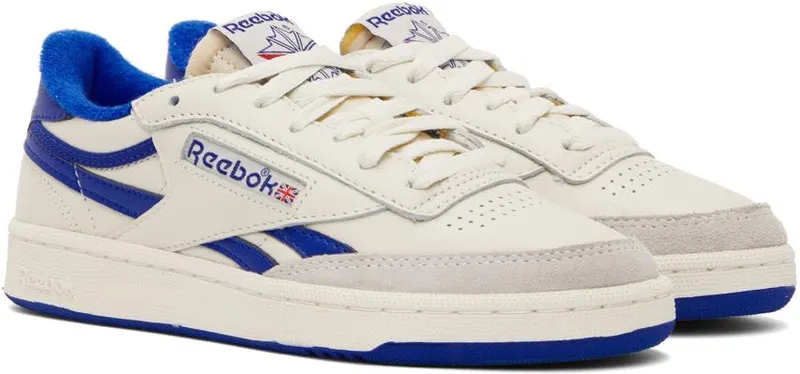 Reebok Club C Revenge Vintage Schoenen Chalk / Collegiate Royal / Excellent Red