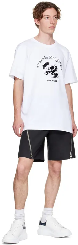 Alexander McQueen White Oversized Sneakers (553680WICGB)