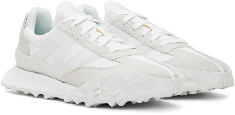 New Balance White XC-72 Sneakers (UXC72RB)