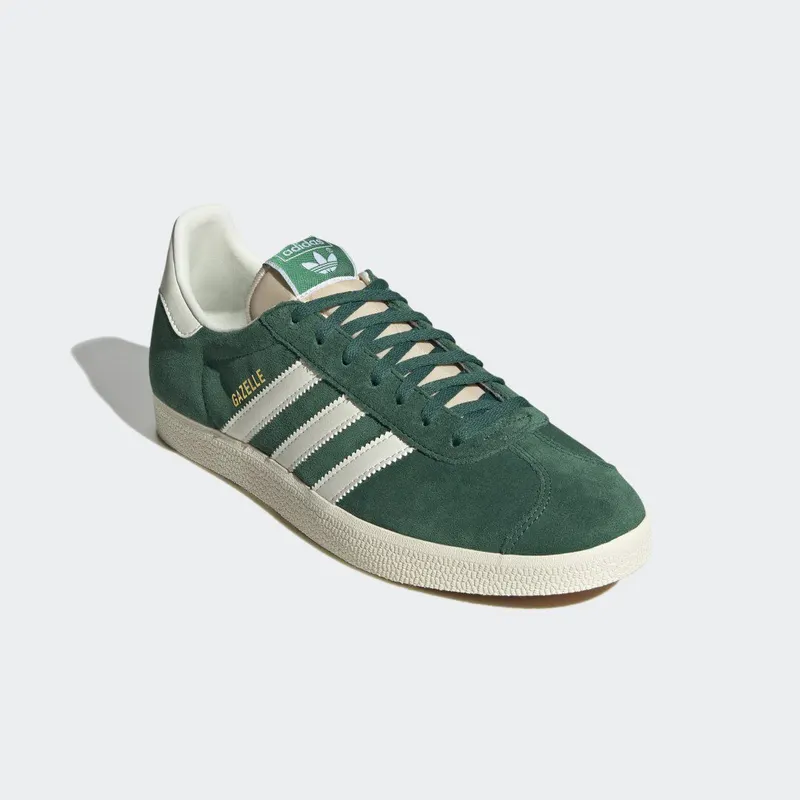 adidas Gazelle Dark Green / Off White / Cream White (GY7338)