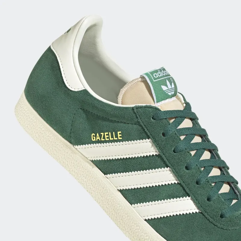 adidas Gazelle Dark Green / Off White / Cream White (GY7338)