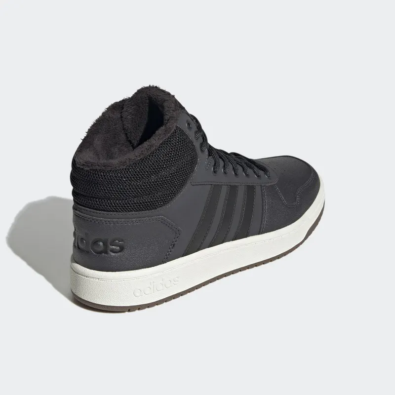 adidas Hoops 2.0 Mid Carbon / Core Black / White Tint (GZ7959)
