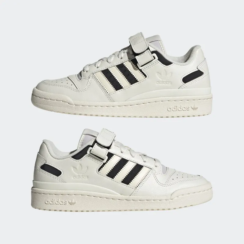 adidas Forum Low Off White / Cream White / Core Black (H03869)