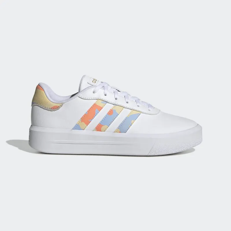 adidas Court Platform Cloud White / Cloud White / Blue Dawn (H06298)