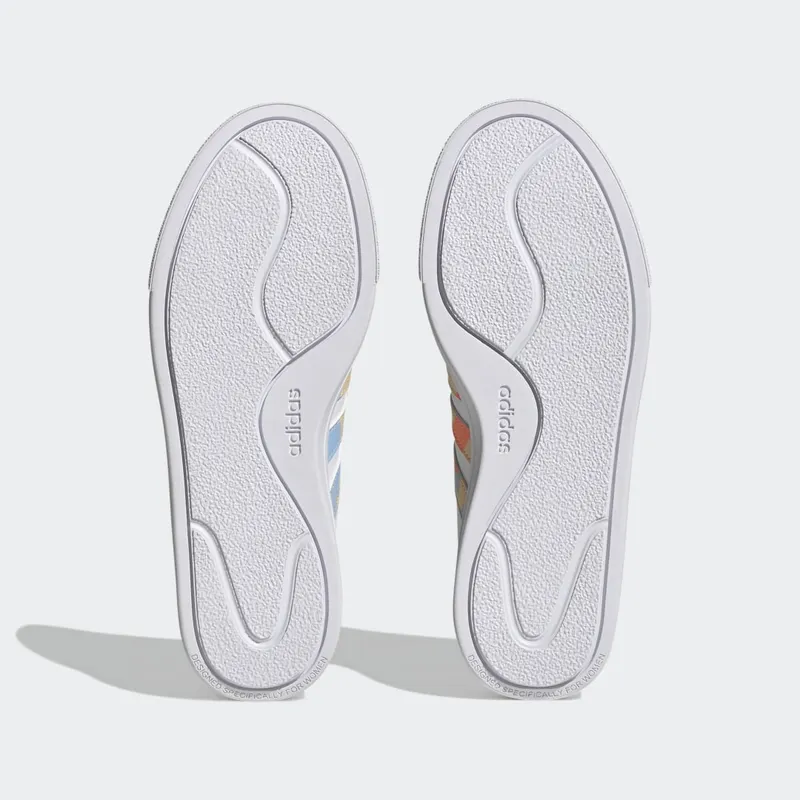 adidas Court Platform Cloud White / Cloud White / Blue Dawn (H06298)