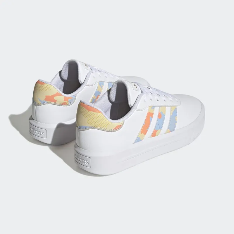 adidas Court Platform Cloud White / Cloud White / Blue Dawn (H06298)
